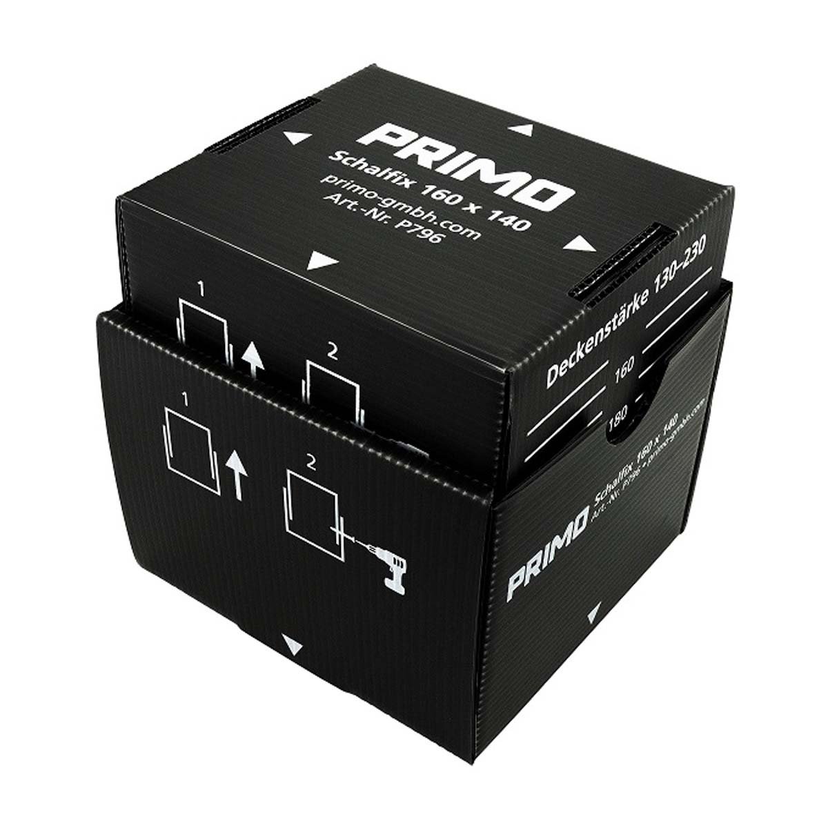 Schalfix 140 x 160mm - Zeitgewinn von bis zu einer Stunde pro Aussparung