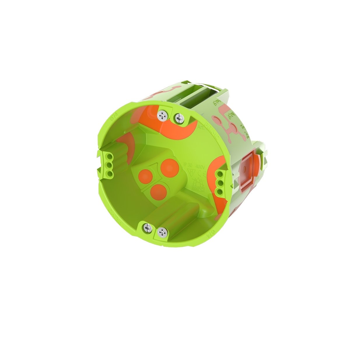 Qnect Hohlwand Gerätedose 49 mm, luftdicht, halogenfrei